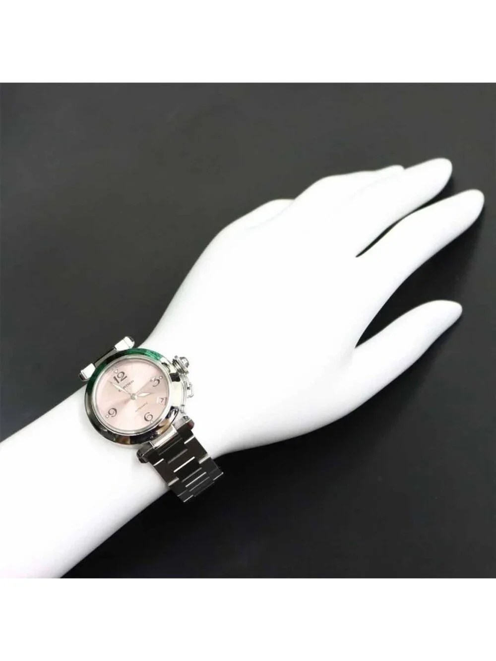 Cartier Pasha C Boys' Watch Date Pink Automatic